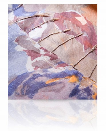 Палантин Женский S30-BIGFLOWER/TAUPE